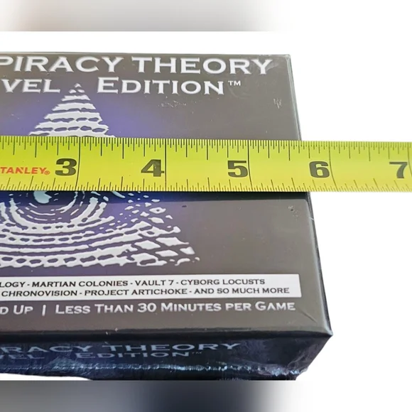 Conspiracy Theory Travel Edition Board Game Compact Strategy 2–6 Players - Picture 4 of 6